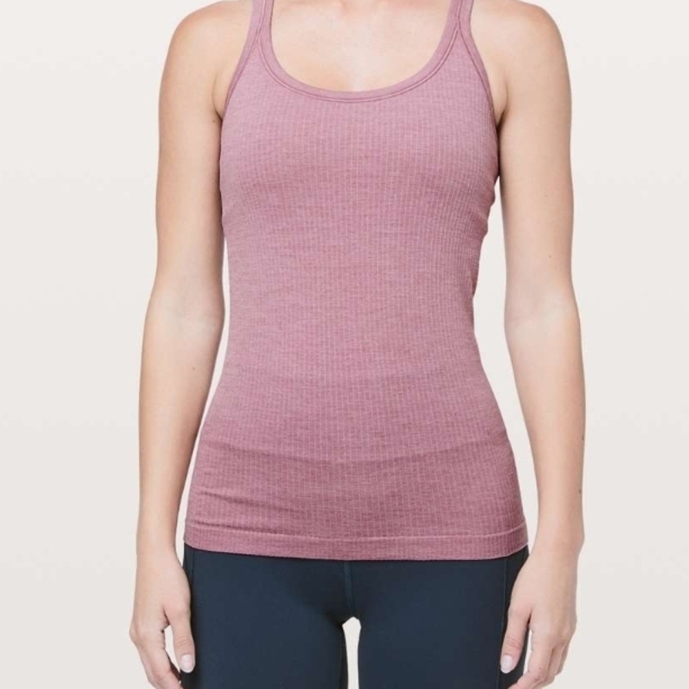 Rare Pink Lululemon Ebb Tanktop